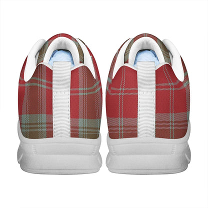 Lindsay Weathered Tartan Plaid Sneakers