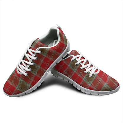 Lindsay Weathered Tartan Plaid Sneakers