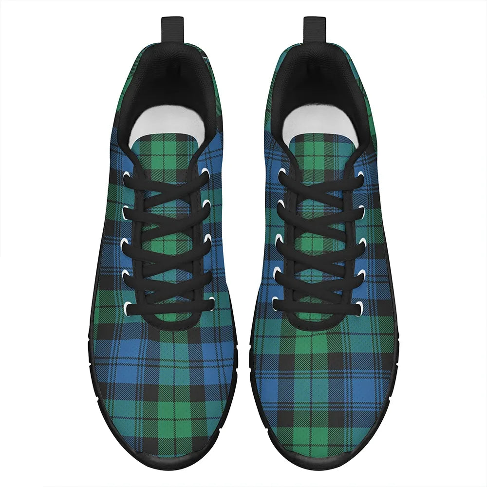 Blackwatch Ancient Tartan Plaid Sneakers