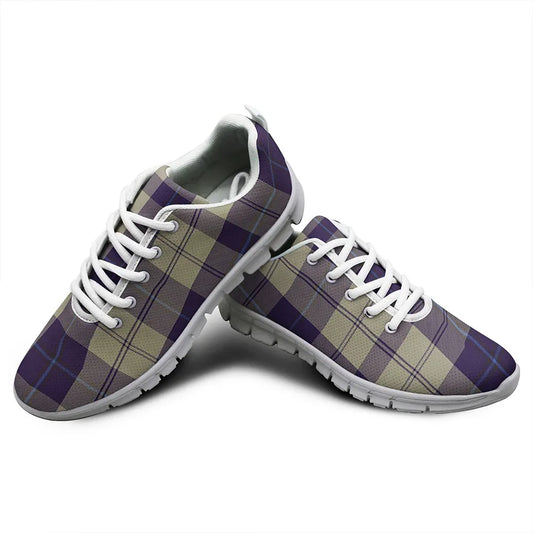 Cunningham Dress Blue Dancers Tartan Plaid Sneakers