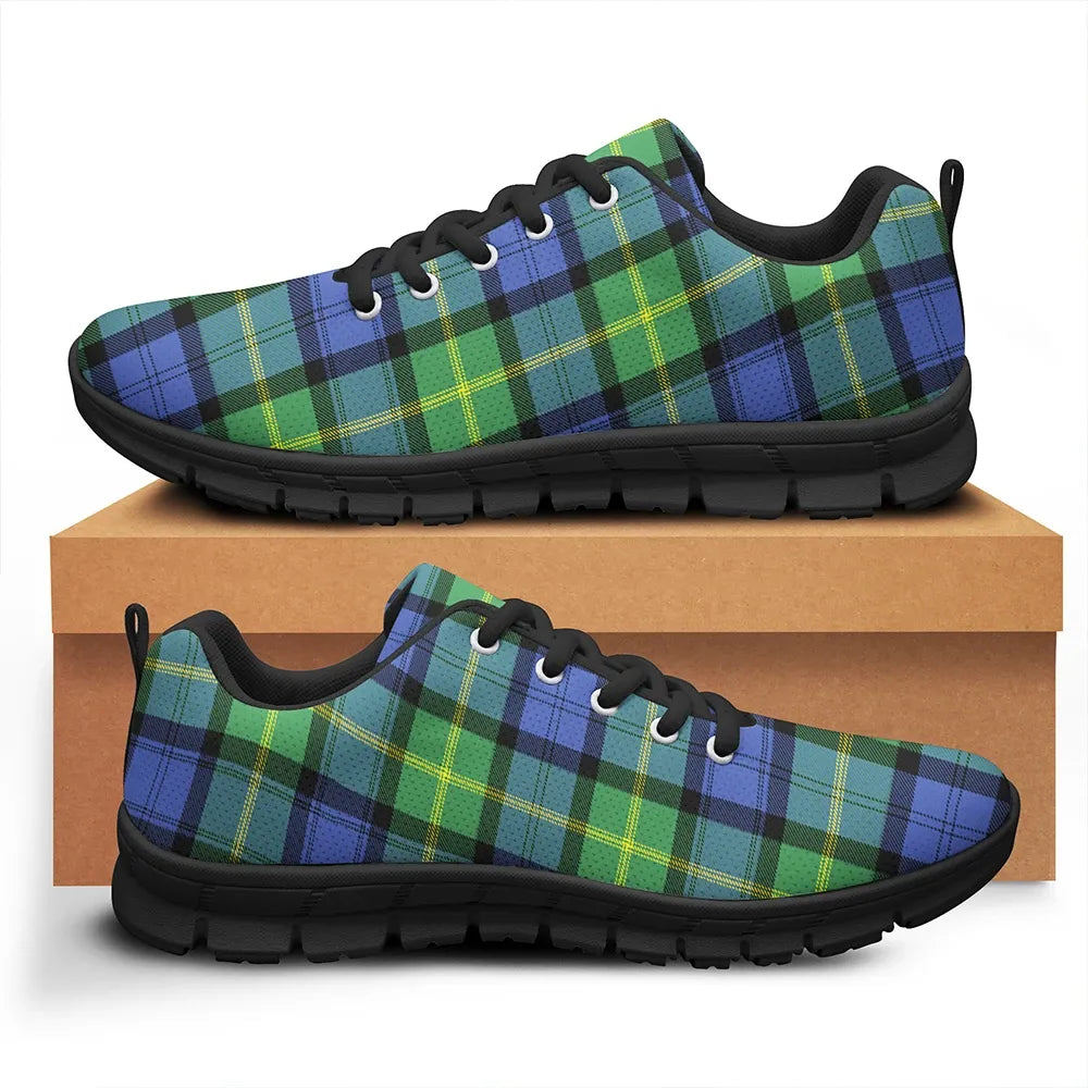 Gordon Old Ancient Tartan Plaid Sneakers