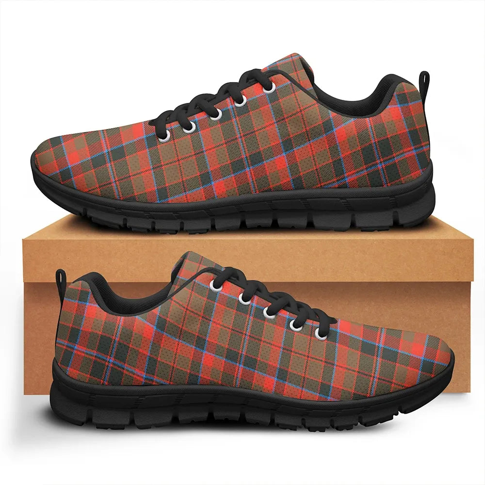 Cumming Hunting Weathered Tartan Plaid Sneakers