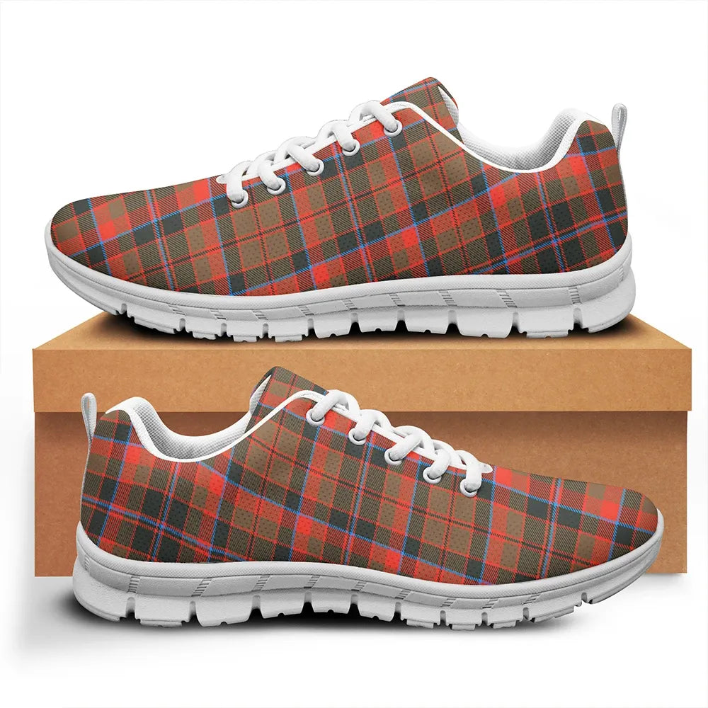 Cumming Hunting Weathered Tartan Plaid Sneakers