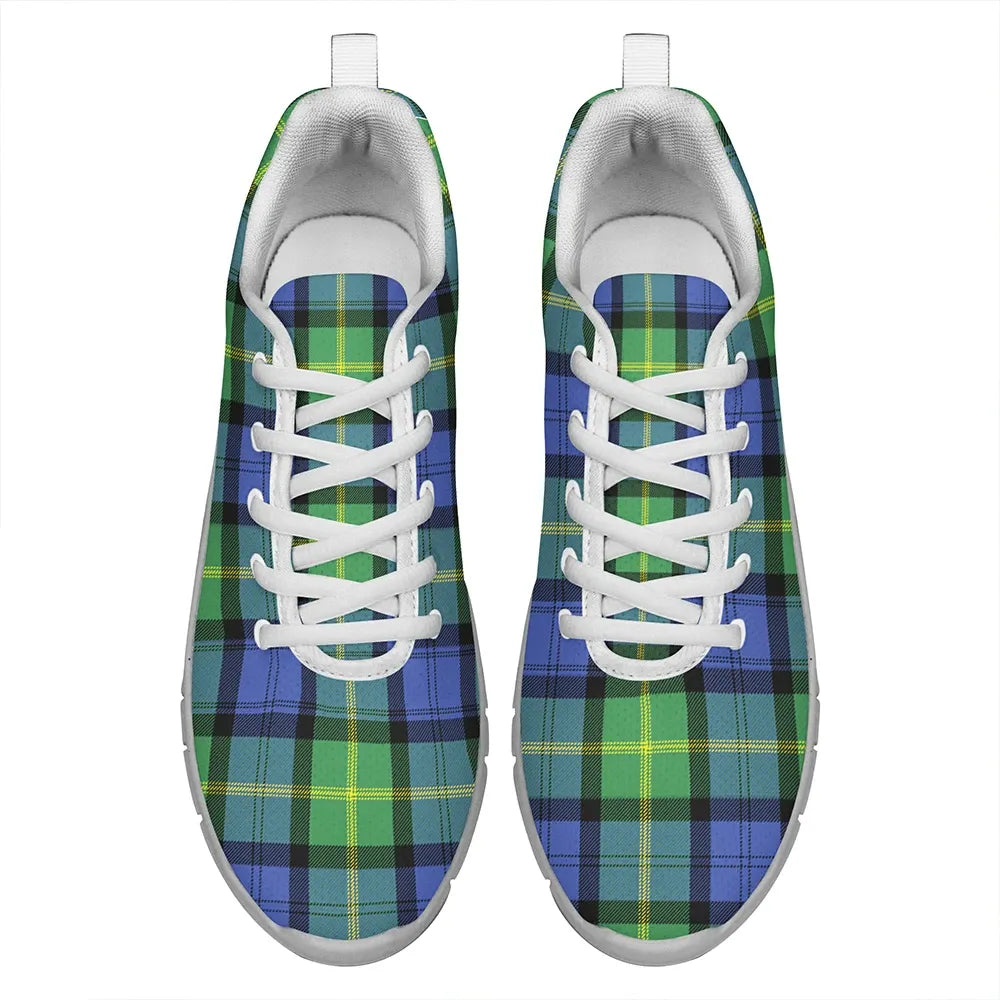 Gordon Old Ancient Tartan Plaid Sneakers