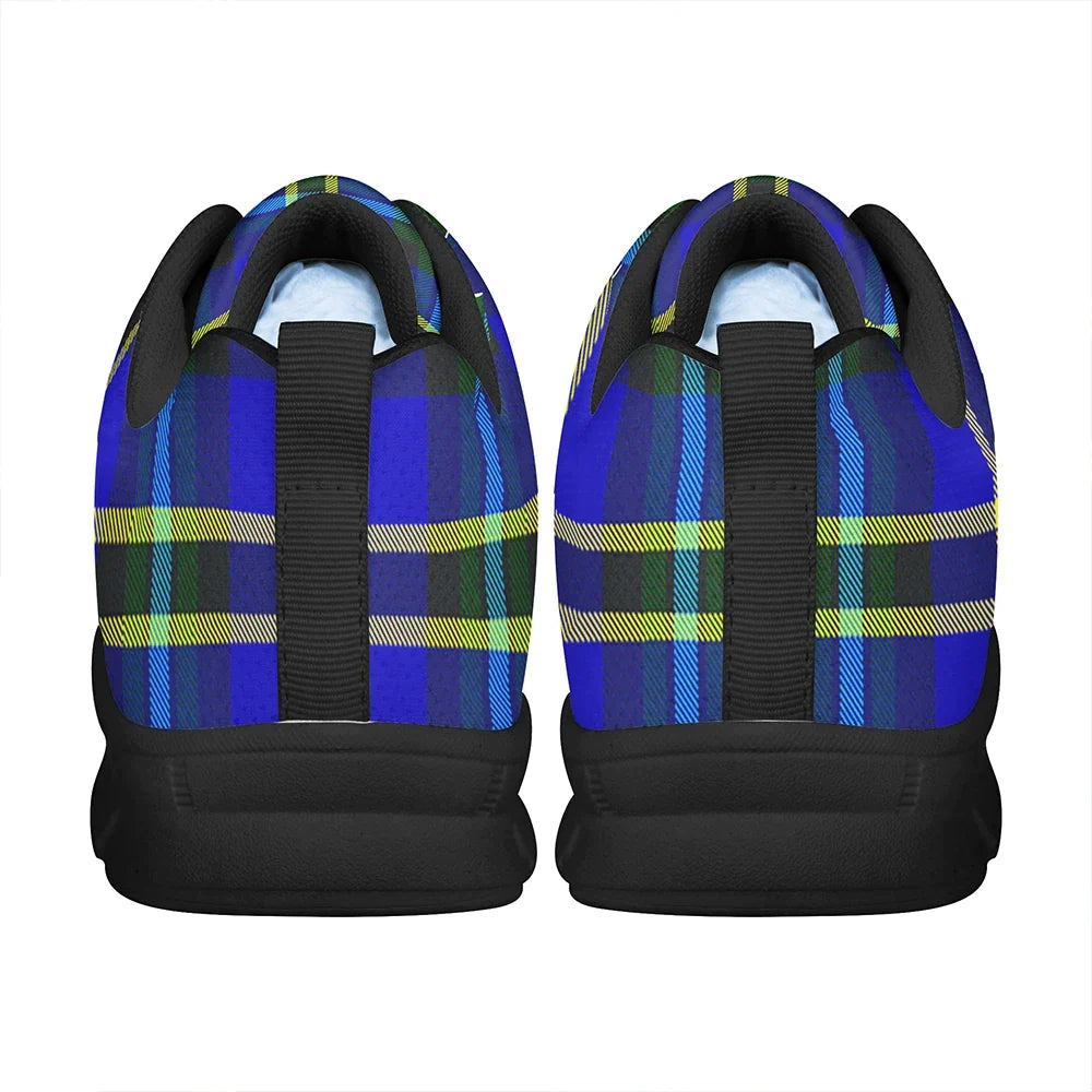 Weir Modern Tartan Plaid Sneakers