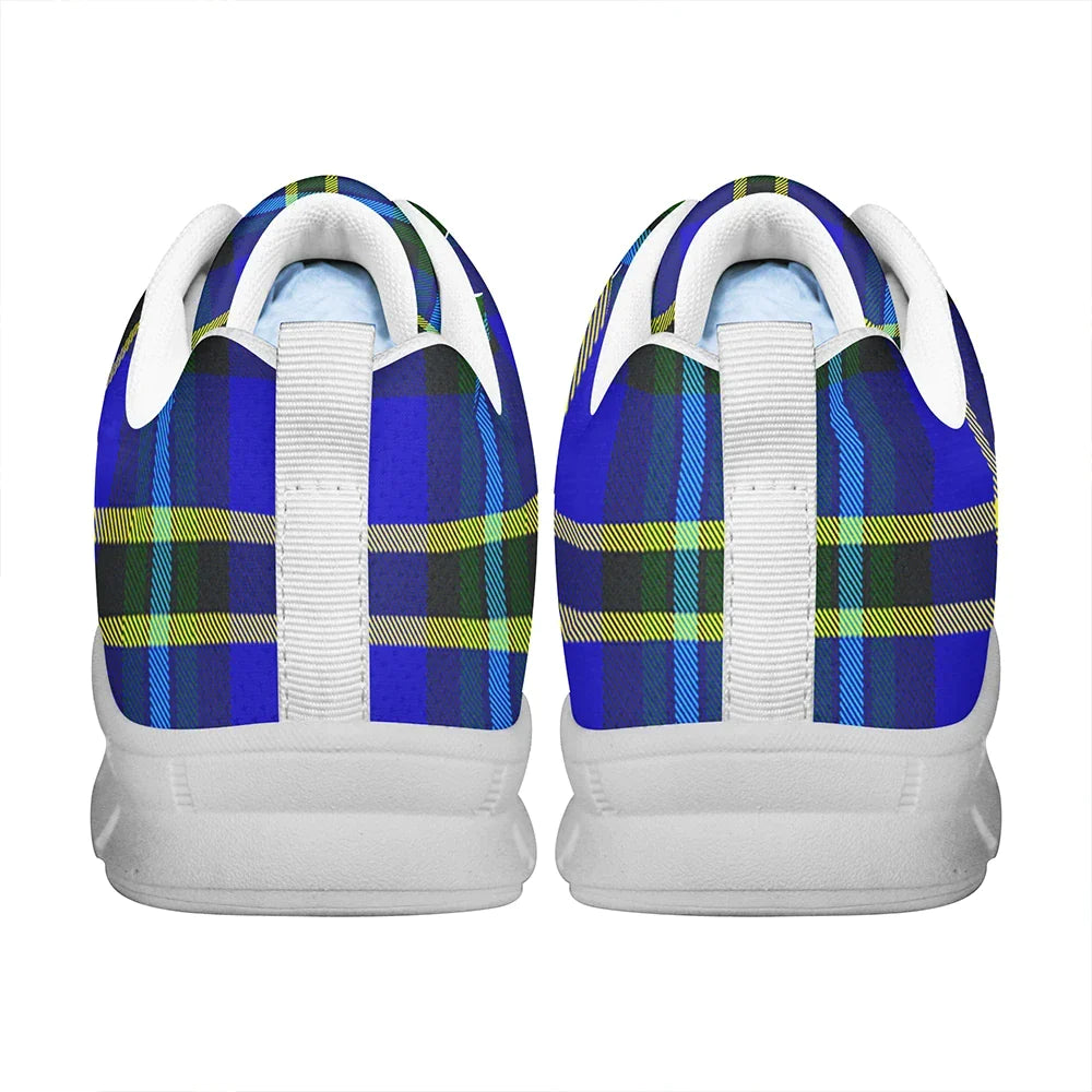 Weir Modern Tartan Plaid Sneakers