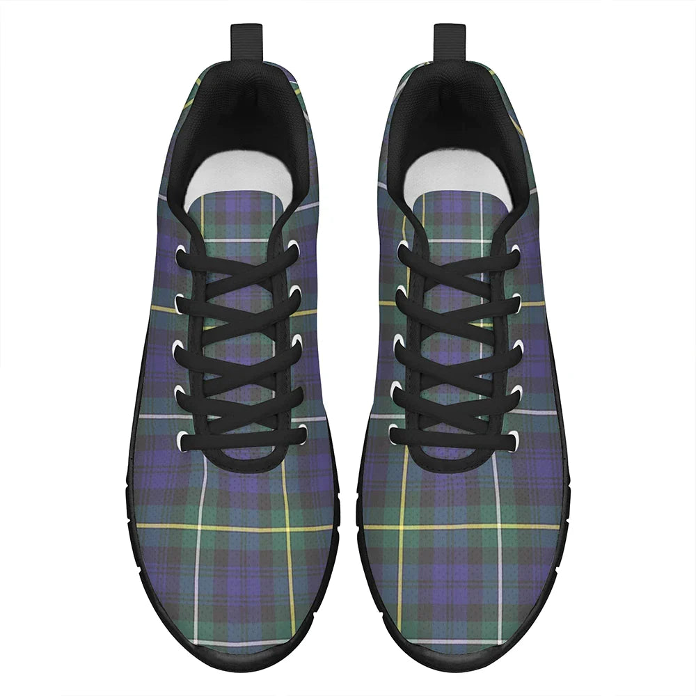 Campbell Argyll Modern Tartan Plaid Sneakers