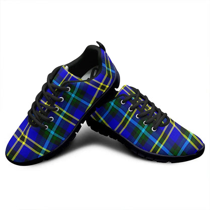 Weir Modern Tartan Plaid Sneakers