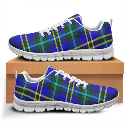 Weir Modern Tartan Plaid Sneakers