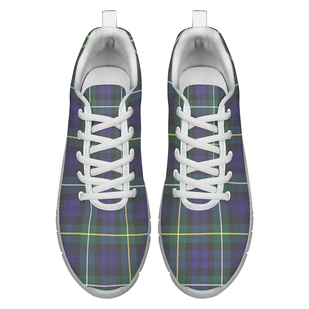 Campbell Argyll Modern Tartan Plaid Sneakers