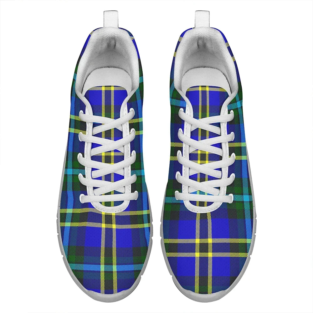 Weir Modern Tartan Plaid Sneakers