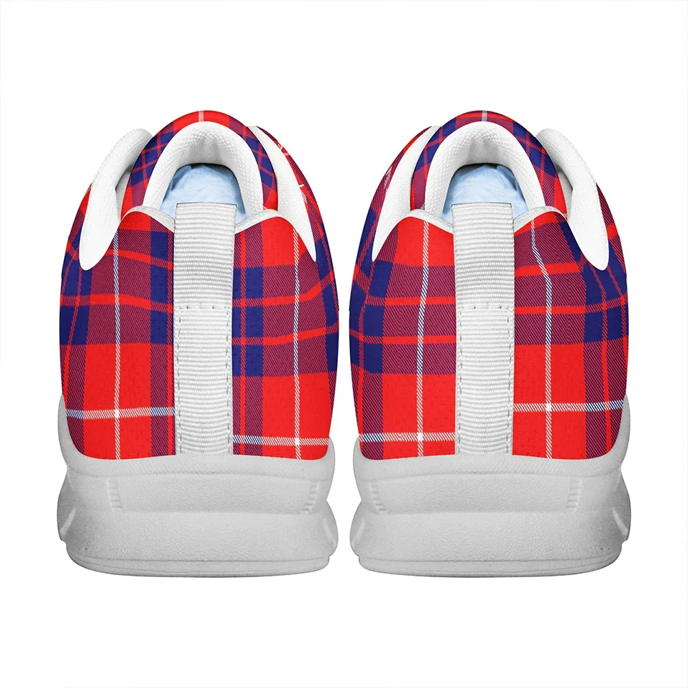 Hamilton Modern Tartan Plaid Sneakers