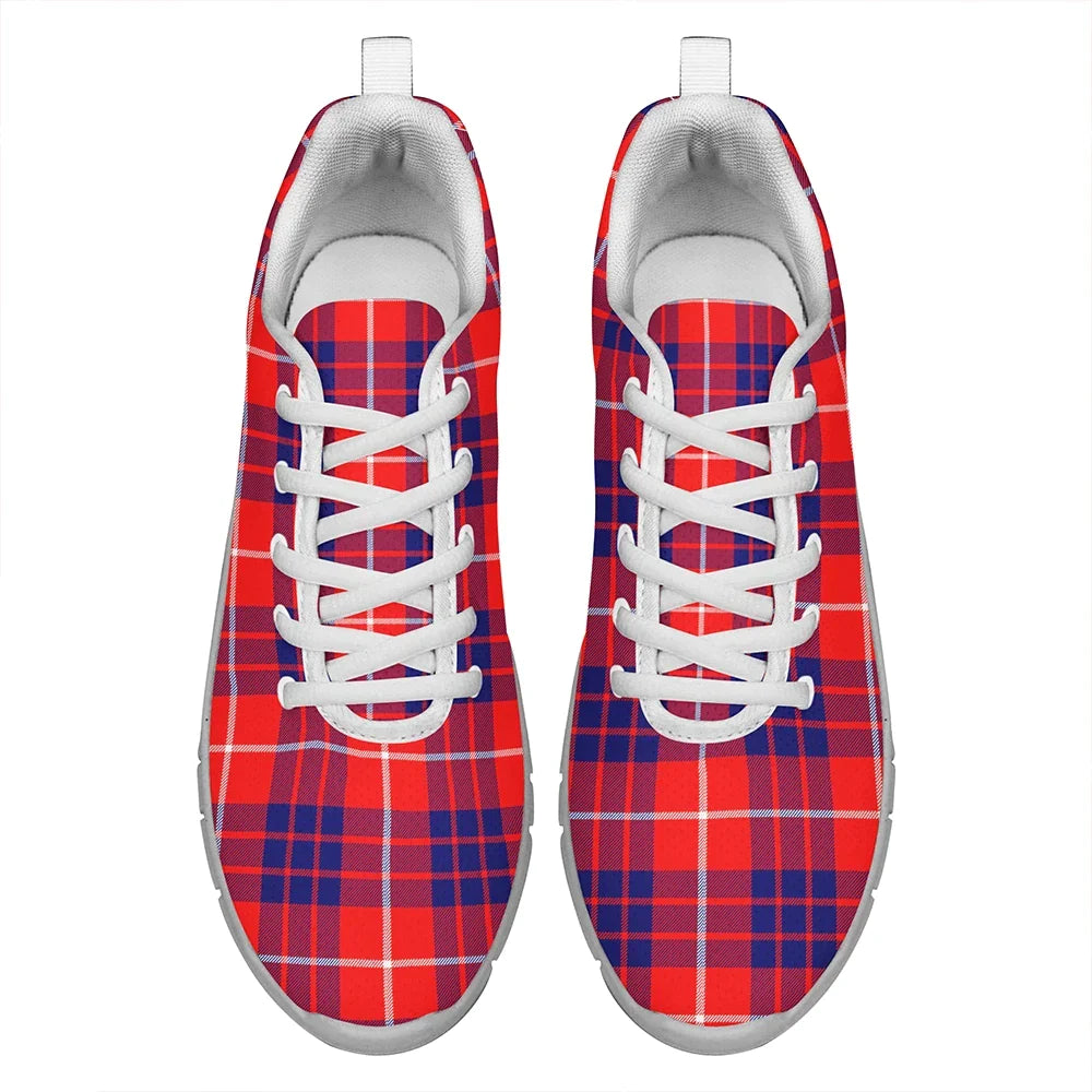 Hamilton Modern Tartan Plaid Sneakers