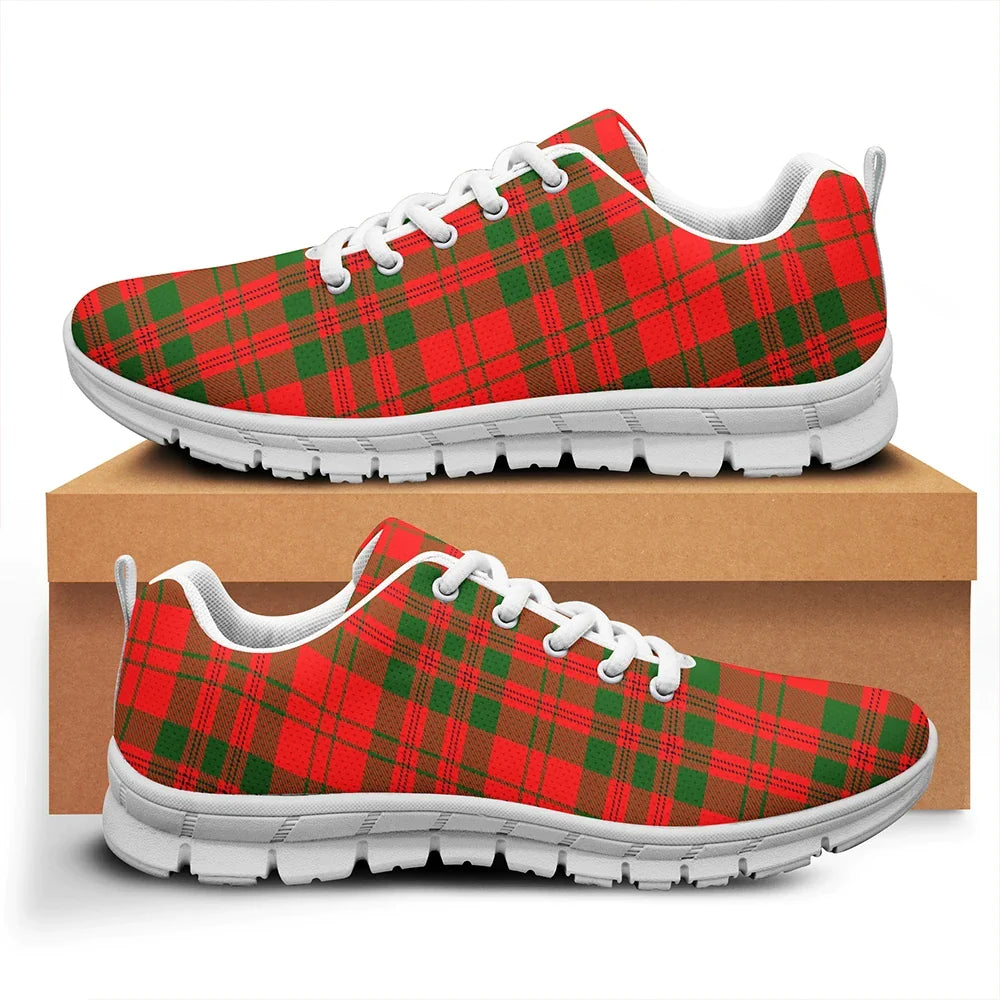 Livingstone Modern Tartan Plaid Sneakers