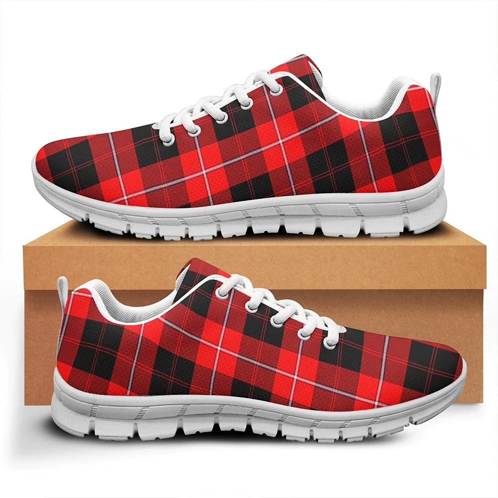 Cunningham Modern Tartan Plaid Sneakers