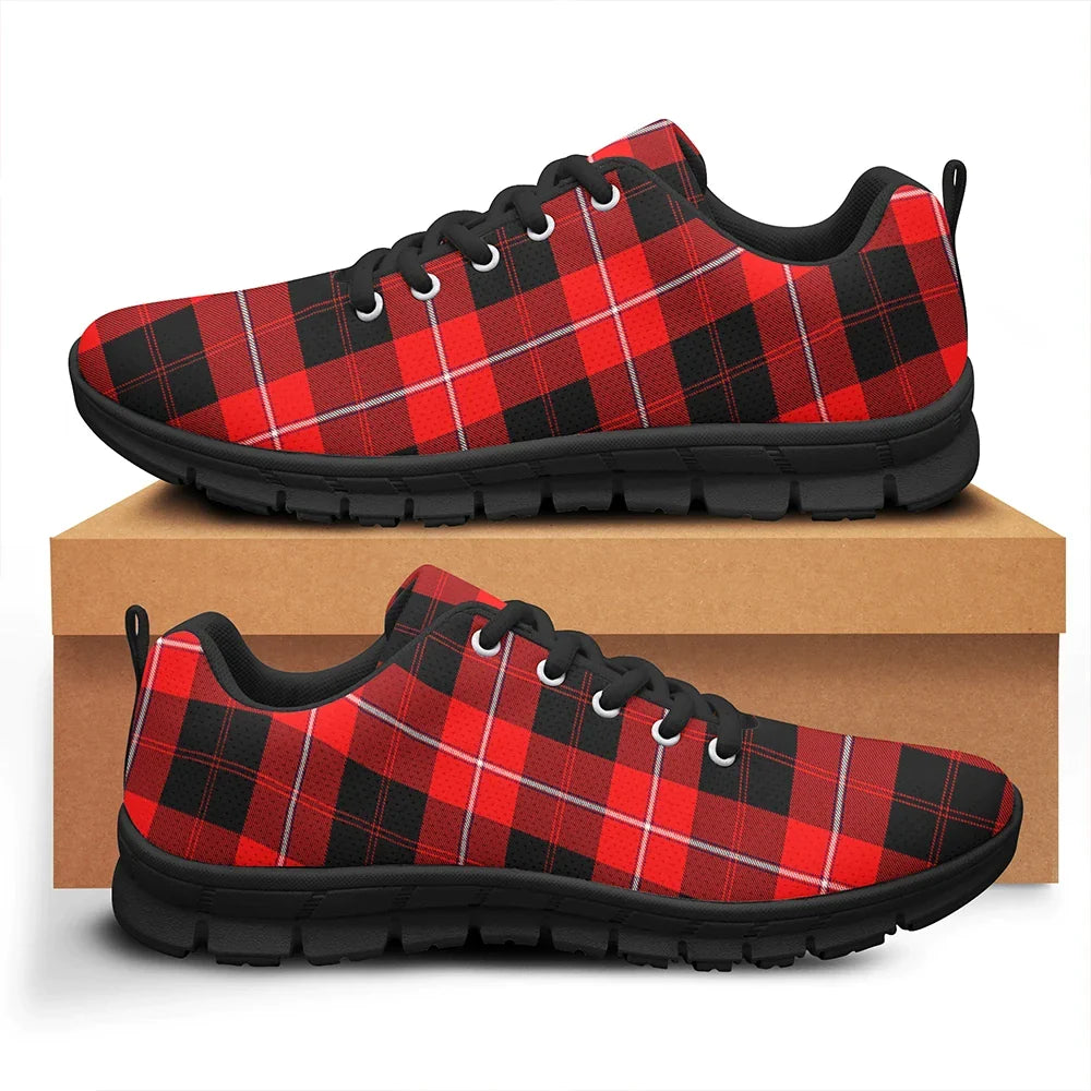 Cunningham Modern Tartan Plaid Sneakers