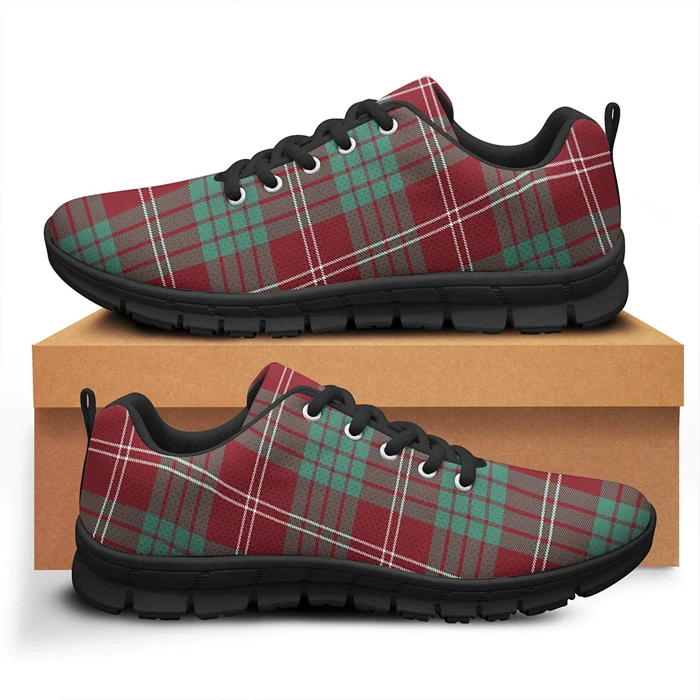 Crawford Modern Tartan Plaid Sneakers