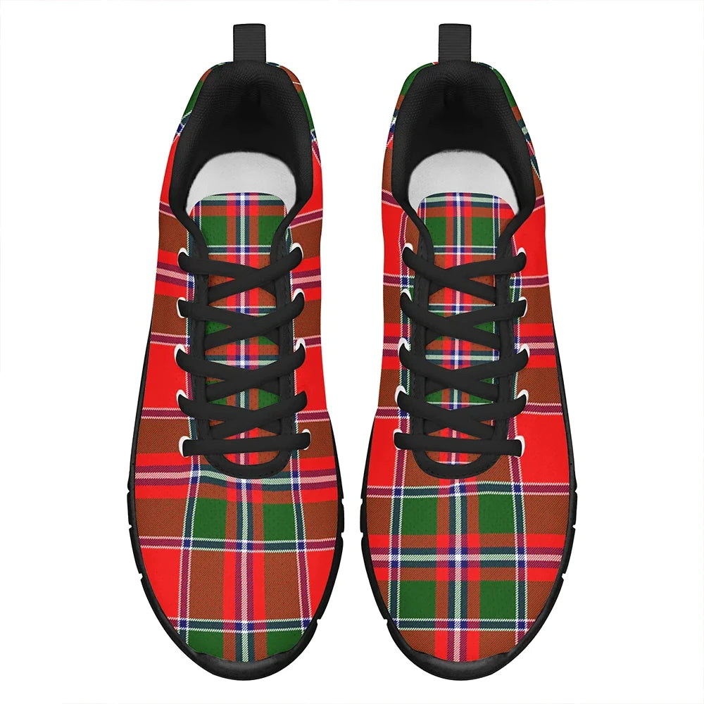 Spens Modern Tartan Plaid Sneakers