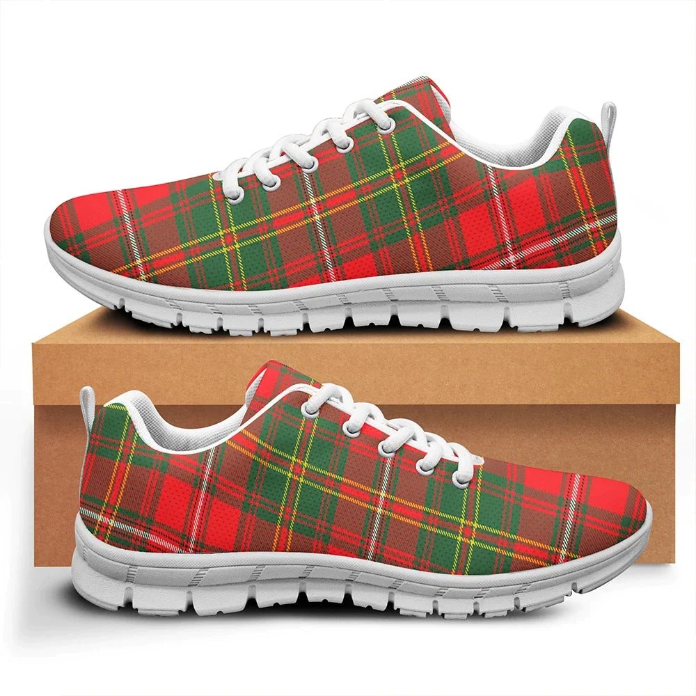 Hay Modern Tartan Plaid Sneakers