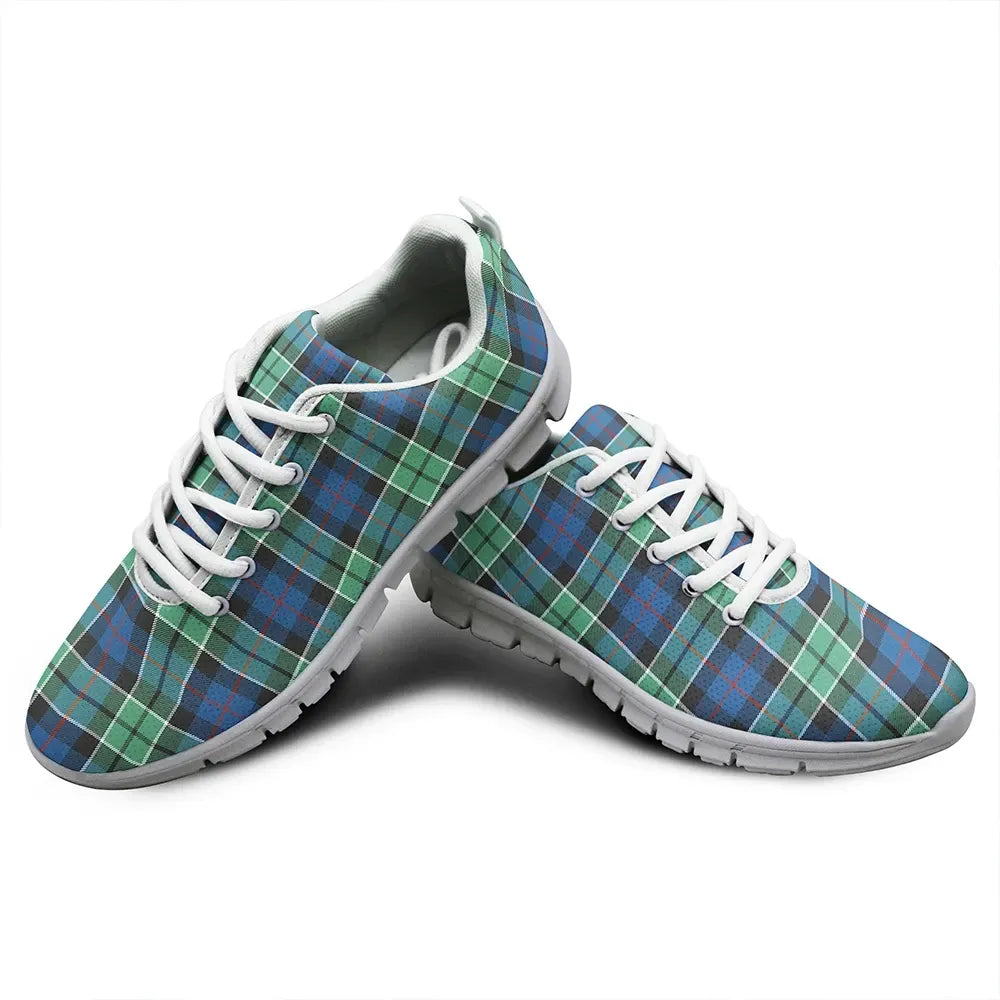 Leslie Hunting Ancient Tartan Plaid Sneakers