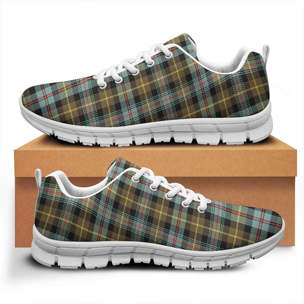 Farquharson Weathered Tartan Plaid Sneakers