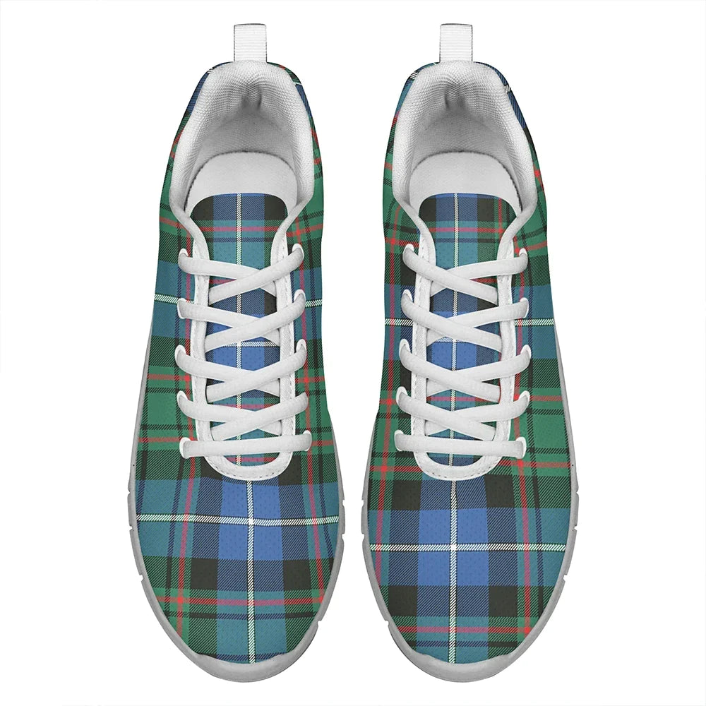 MacRae Hunting Ancient Tartan Plaid Sneakers