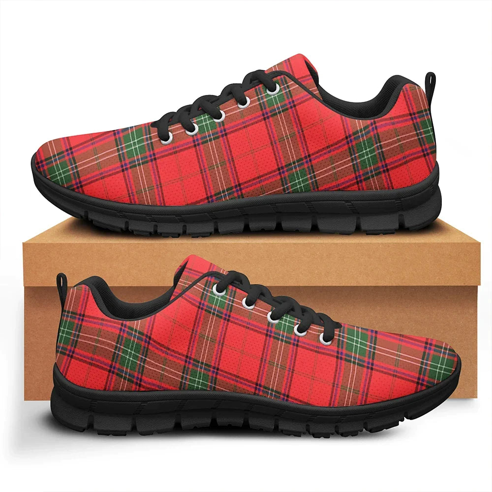 Seton Modern Tartan Plaid Sneakers