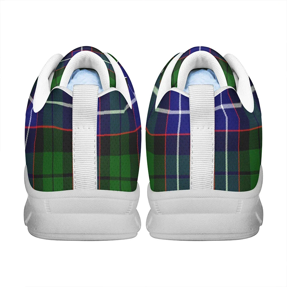 Russell Modern Tartan Plaid Sneakers