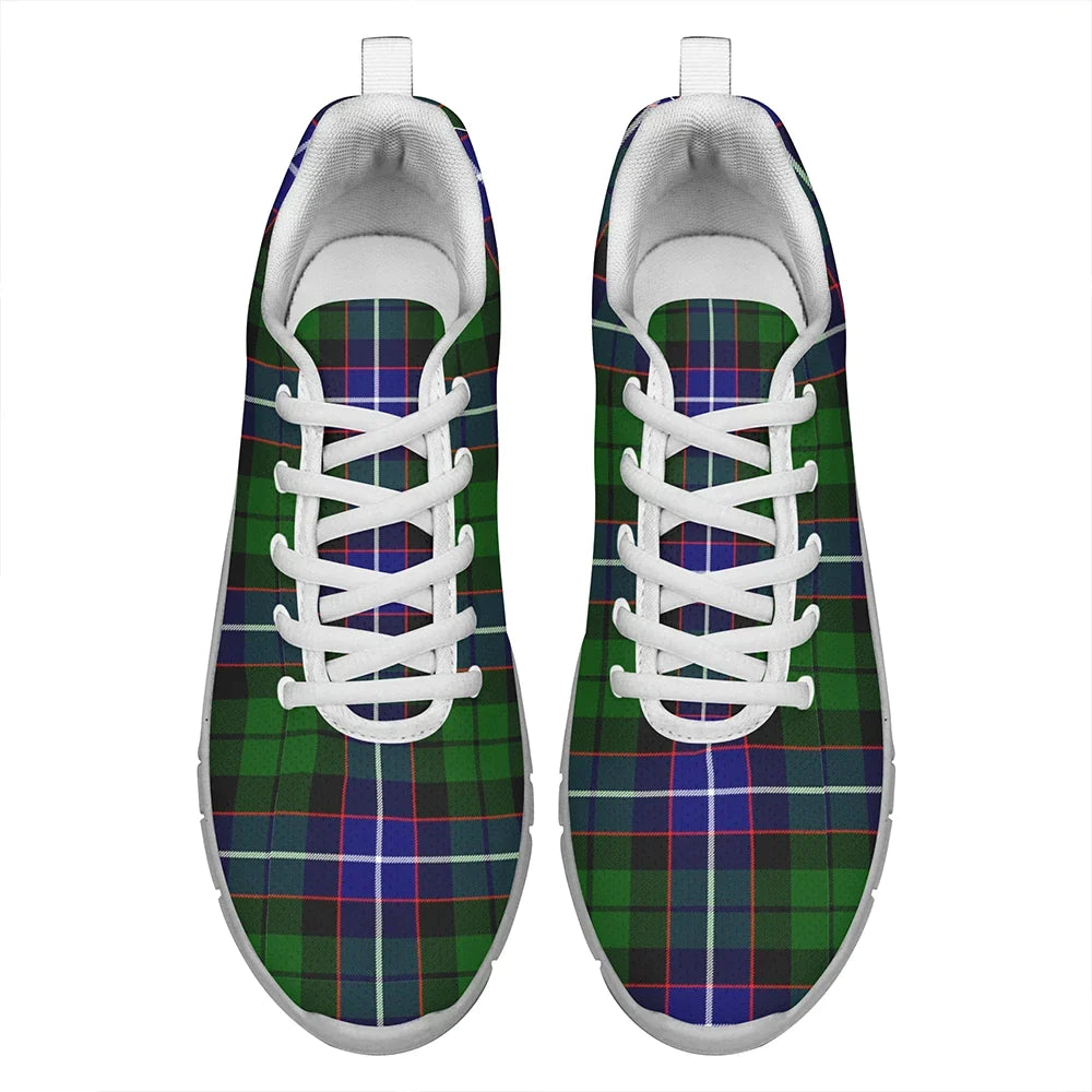 Russell Modern Tartan Plaid Sneakers