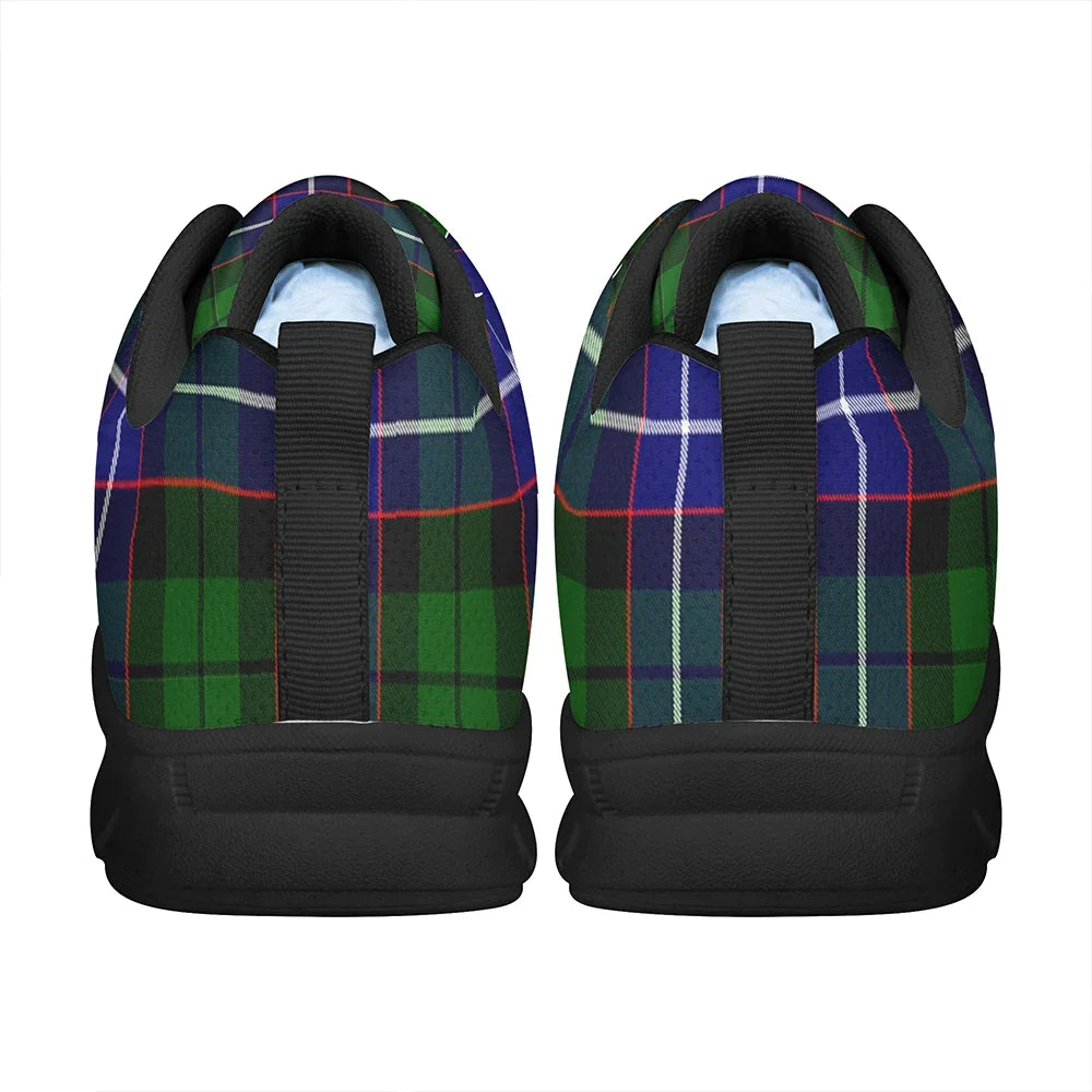 Russell Modern Tartan Plaid Sneakers