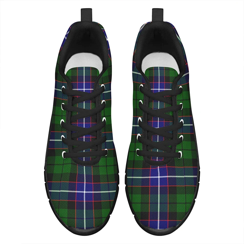 Russell Modern Tartan Plaid Sneakers