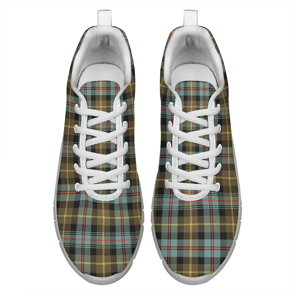 Farquharson Weathered Tartan Plaid Sneakers