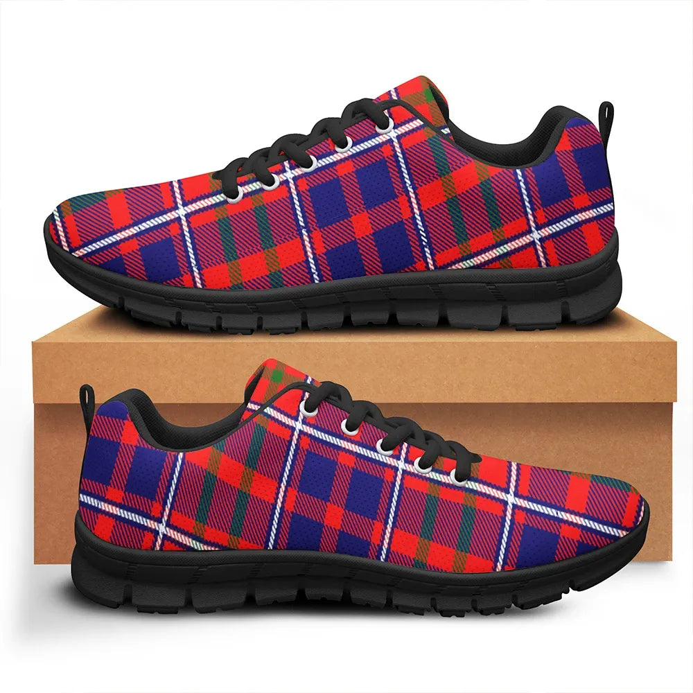 Cameron of Lochiel Modern Tartan Plaid Sneakers