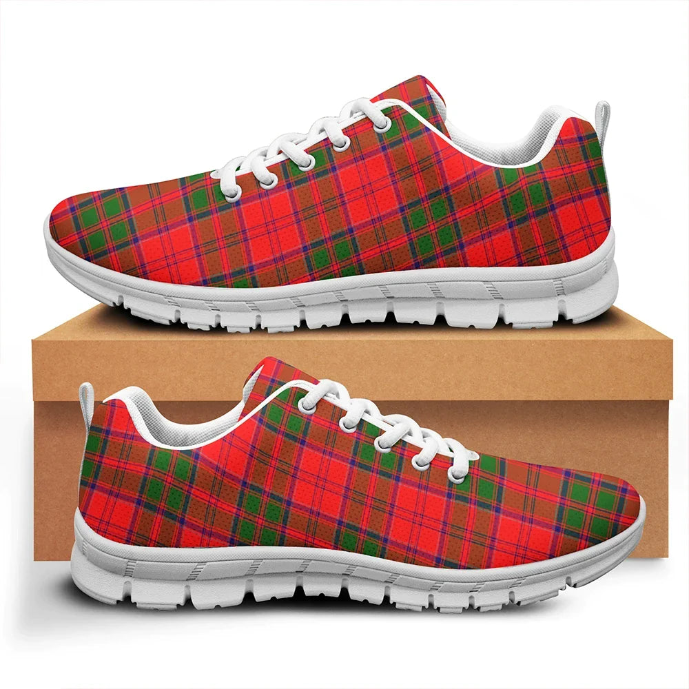 Grant Modern Tartan Plaid Sneakers