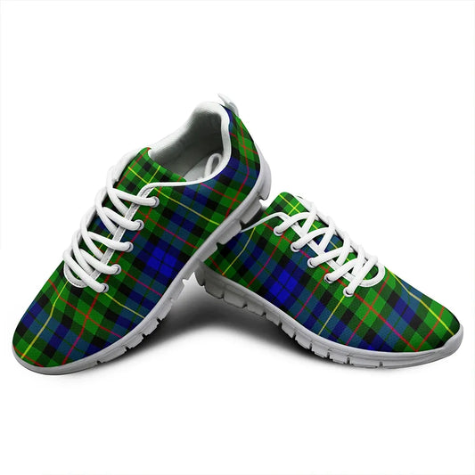 Rollo Modern Tartan Plaid Sneakers