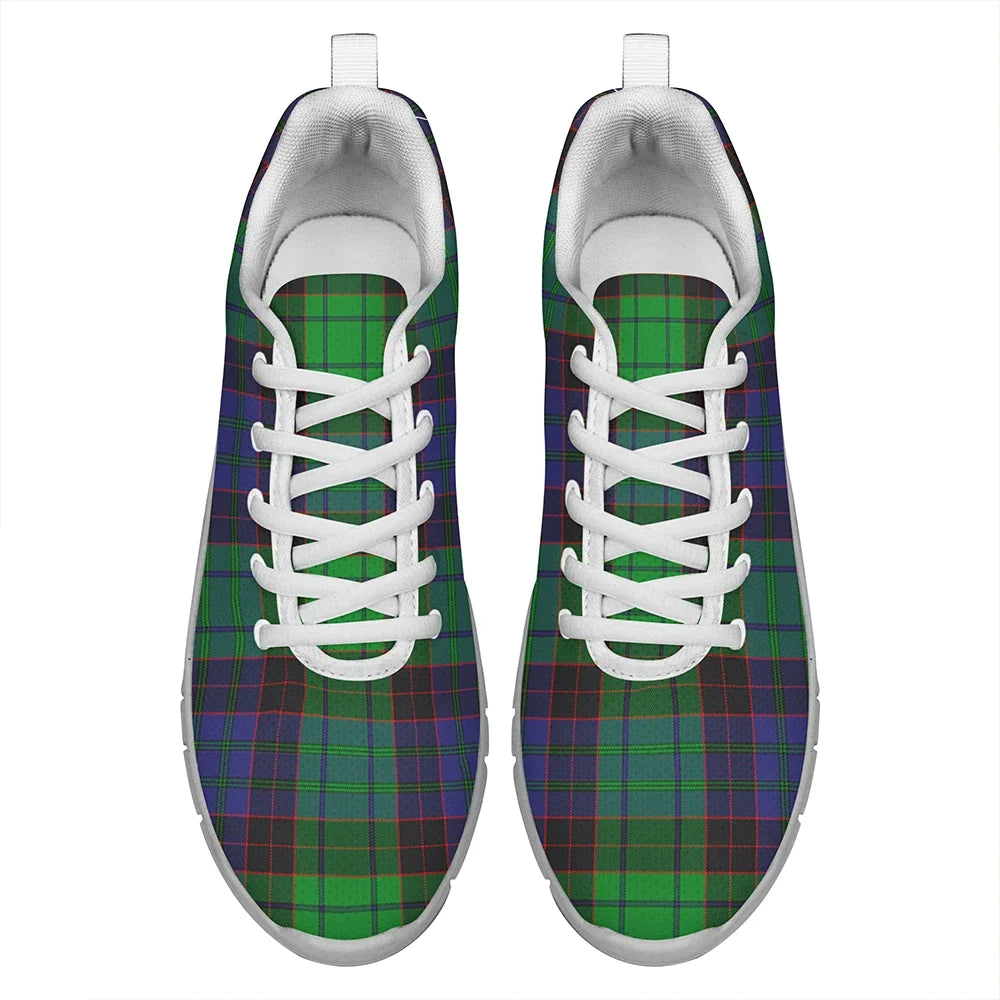 Stewart Old Modern Tartan Plaid Sneakers