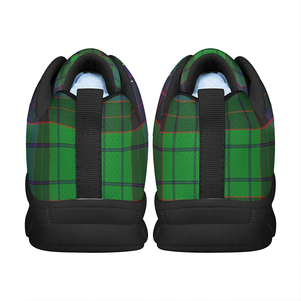 Stewart Old Modern Tartan Plaid Sneakers