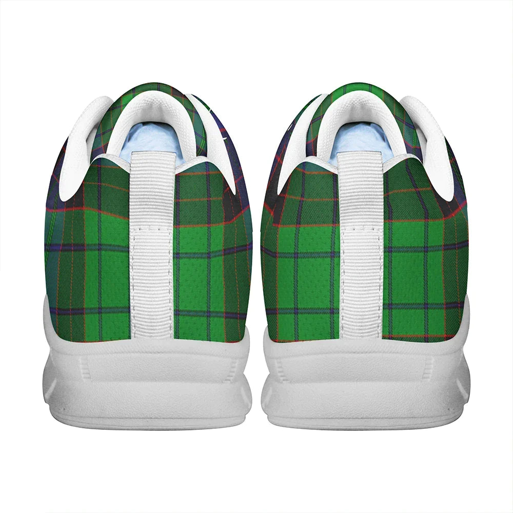 Stewart Old Modern Tartan Plaid Sneakers