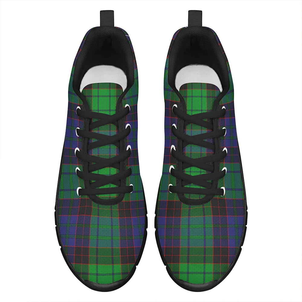 Stewart Old Modern Tartan Plaid Sneakers