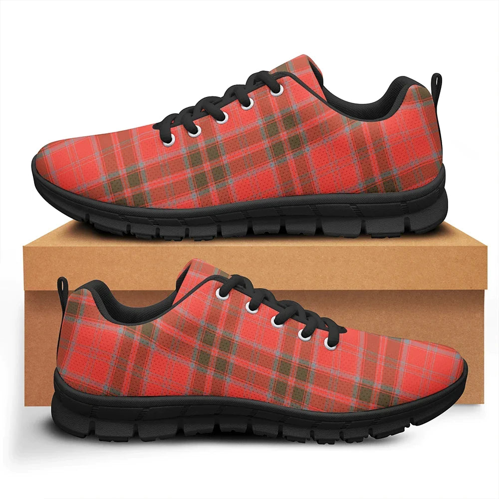 Grant Weathered Tartan Plaid Sneakers