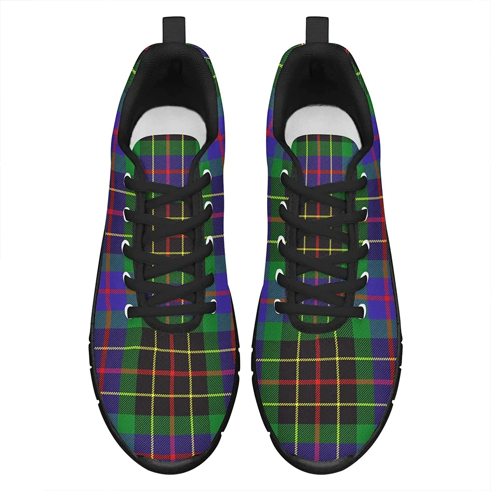 Brodie Hunting Modern Tartan Plaid Sneakers