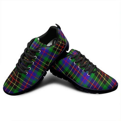 Brodie Hunting Modern Tartan Plaid Sneakers