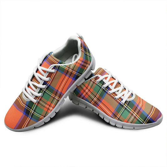 Stewart Royal Ancient Tartan Plaid Sneakers