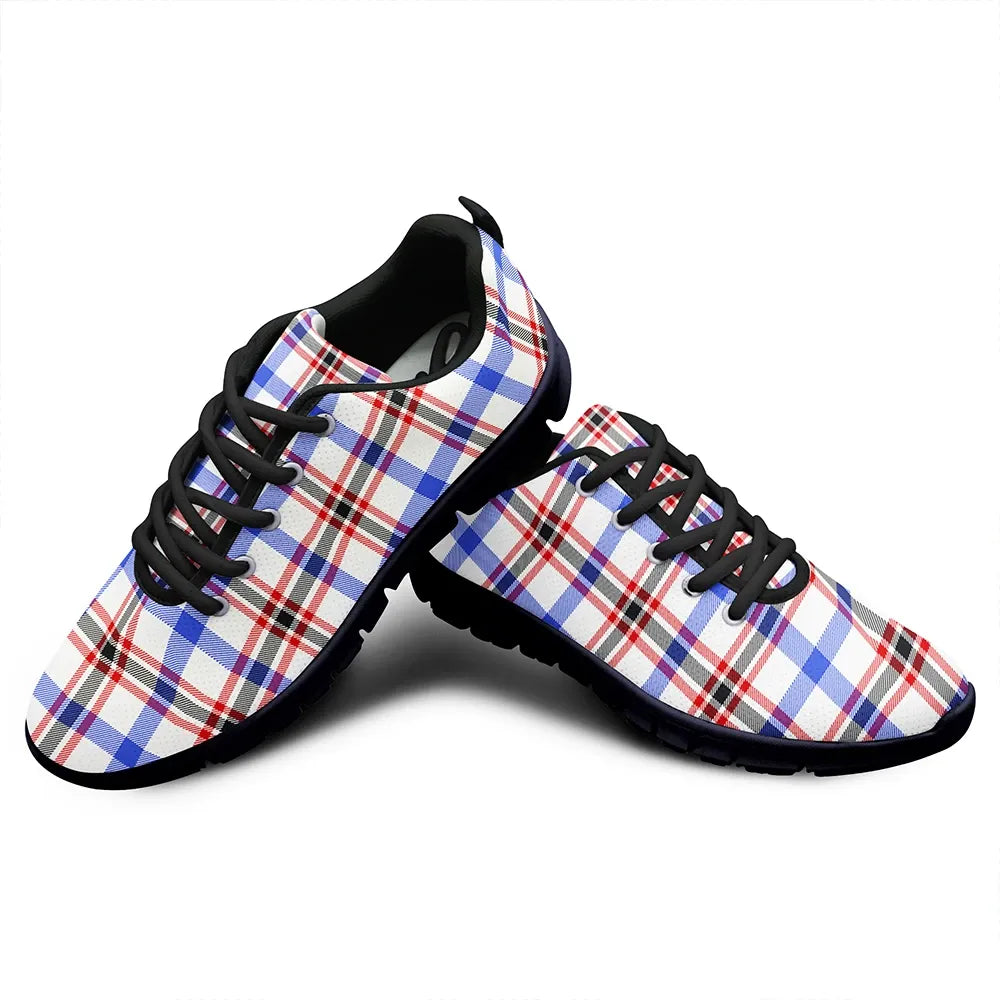 Boswell Modern Tartan Plaid Sneakers