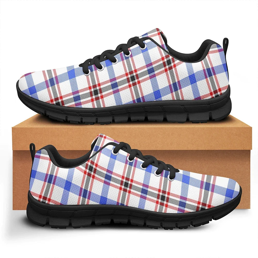 Boswell Modern Tartan Plaid Sneakers