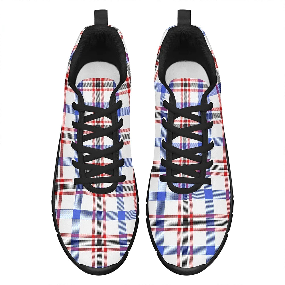 Boswell Modern Tartan Plaid Sneakers