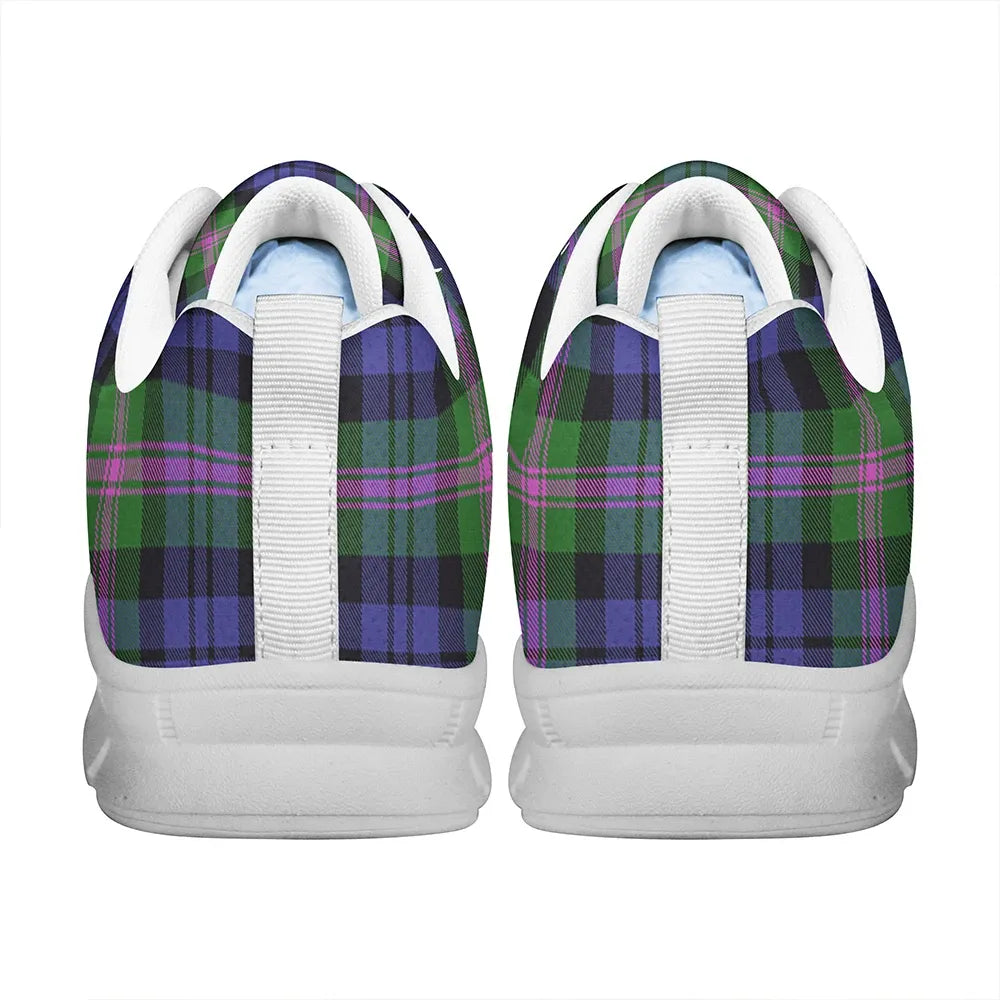 Baird Modern Tartan Plaid Sneakers