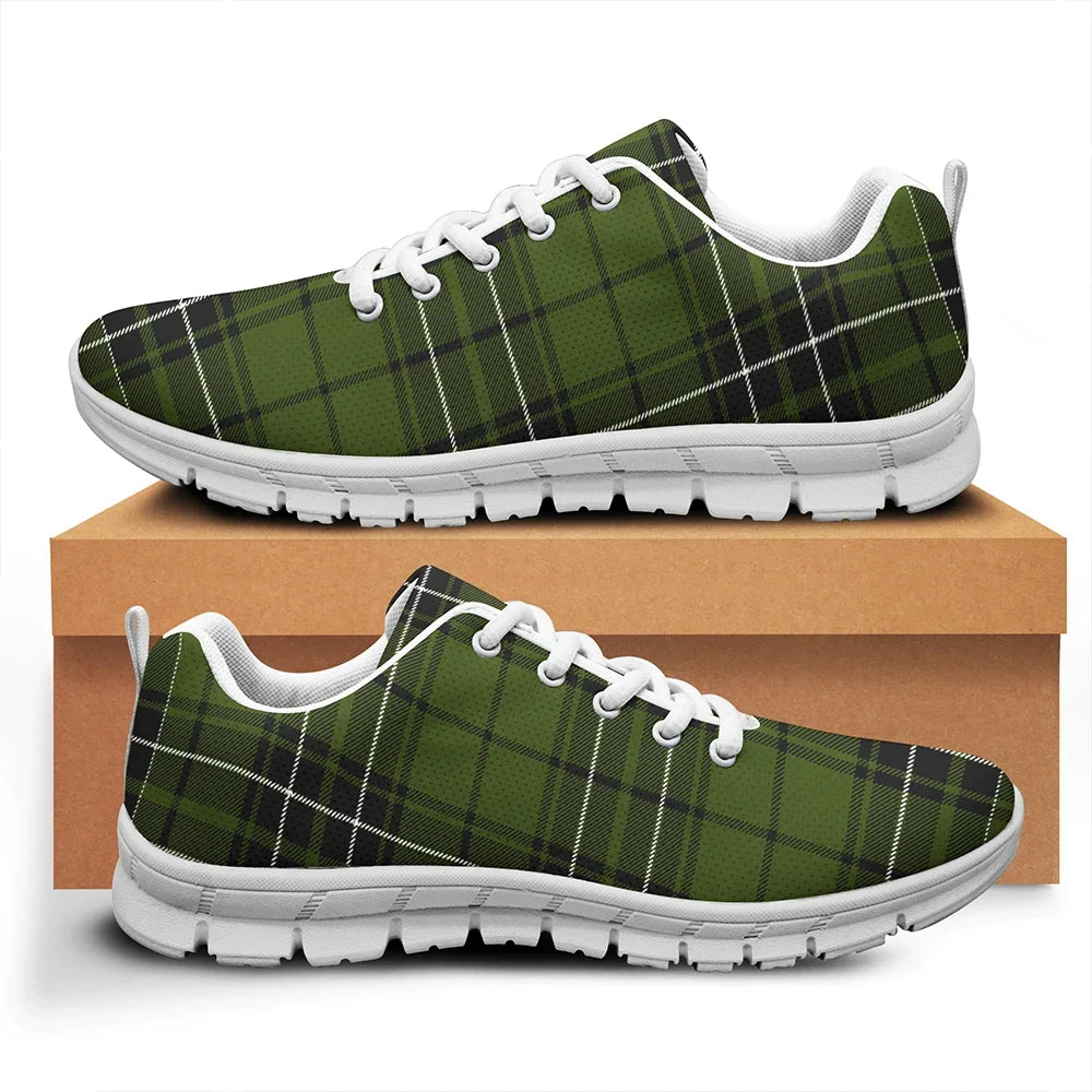 MacLean Hunting Tartan Plaid Sneakers