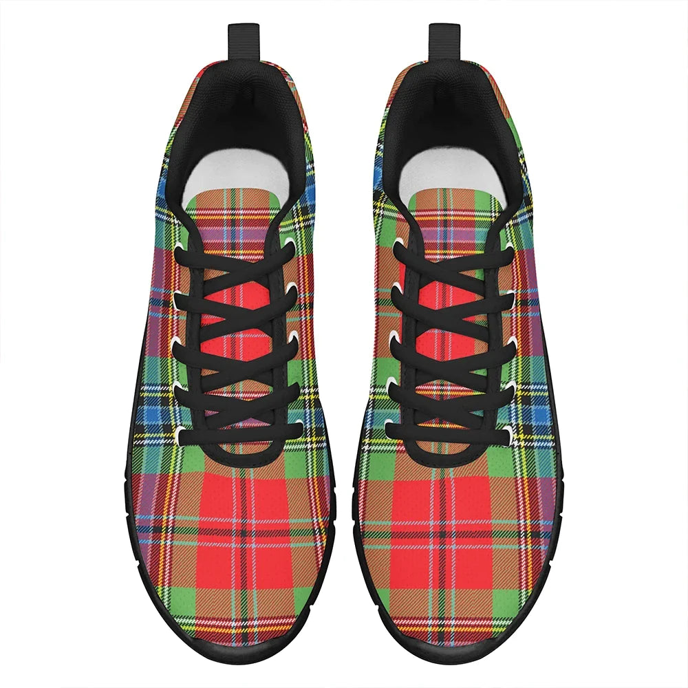 MacLean of Duart Modern Tartan Plaid Sneakers