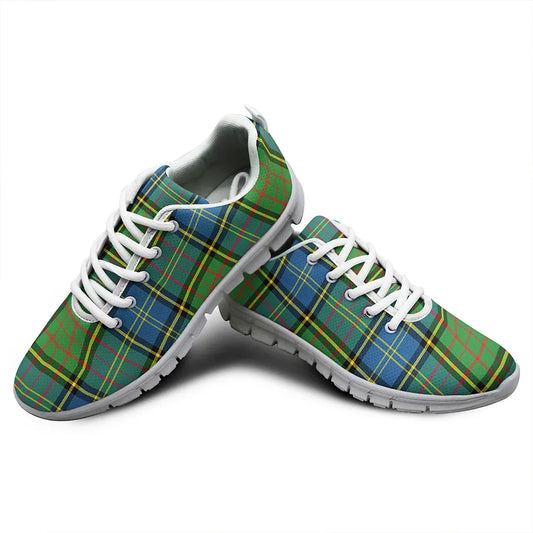 MacMillan Hunting Ancient Tartan Plaid Sneakers